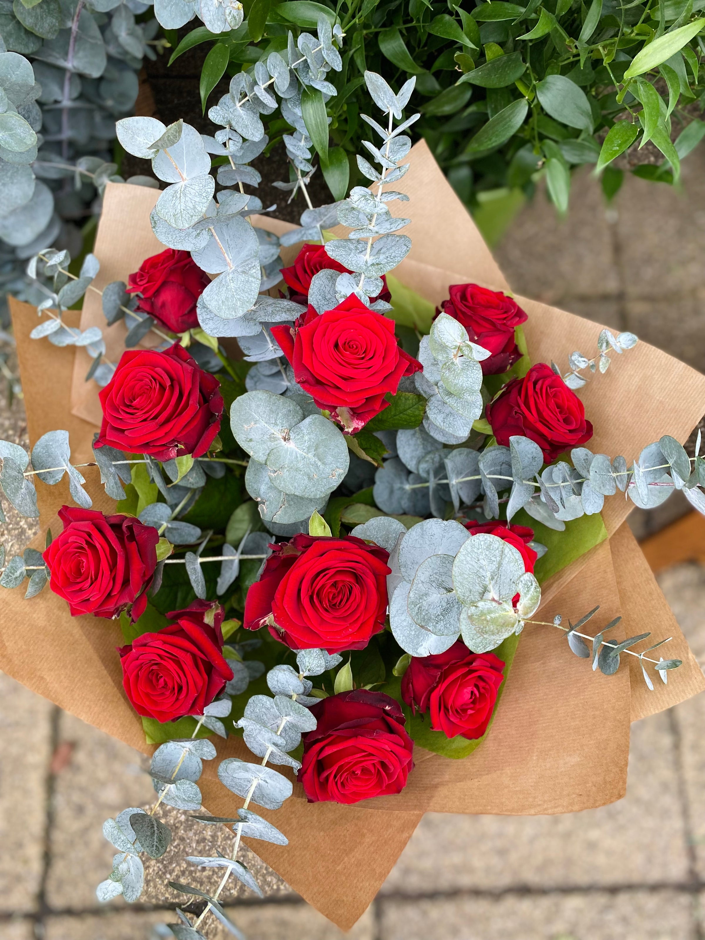 Hand tied bouquets, florist in Hale, Cheshire. The Little Garden